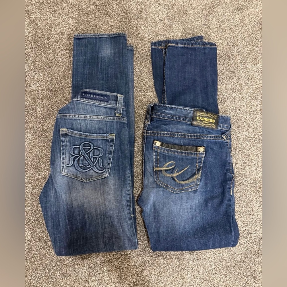 Rock & Republic & Express Jeans
